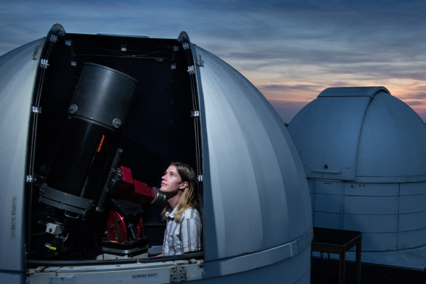 The Indiana University Campus in Fall